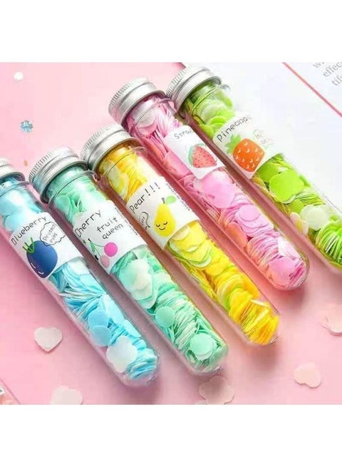 🧼صابون ورق معطرة على شكل ورد صغيرة الحجم، تذوب مع المياه وتقوم بالتنظيف 🌸 عبوة من 5